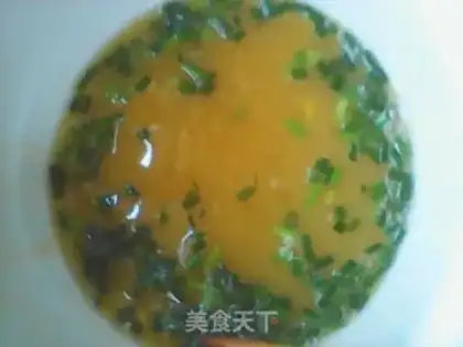 Make Smelt egg soup step 3