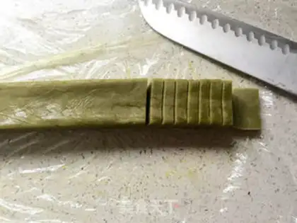 Make Tea-painted handmade cookies step 10