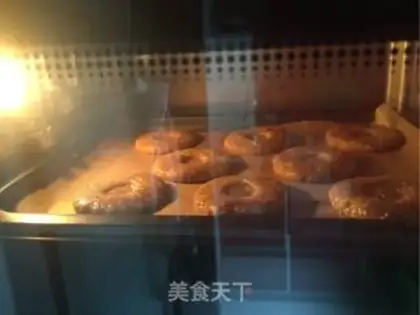 Make Sesame peaches step 13