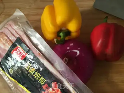 Make Italian bacon pizza step 0