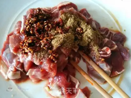Make Toothpick beef step 6