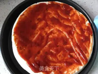 Make Italian bacon pizza step 4