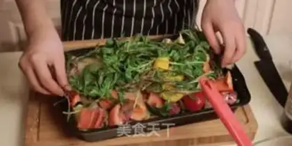 Make Italian roasted lamb leg step 15