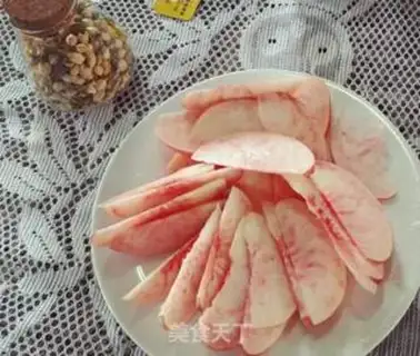 Make Peach juice step 1
