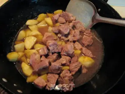 Make Beef roasted potatoes step 12