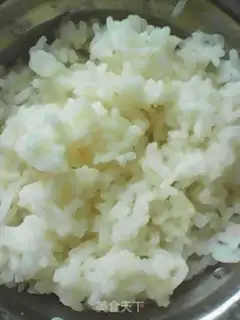 Make Cheese and rice step 1