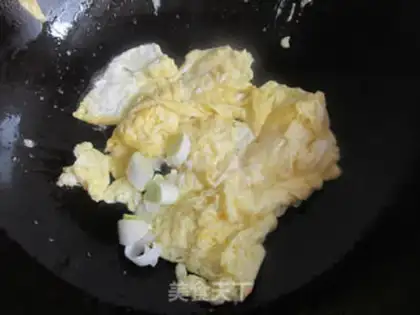 Make Smelt fried eggs step 3
