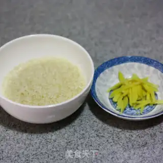 Make Dry shrimp congee step 2