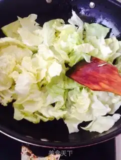 Make Soy cabbage step 1