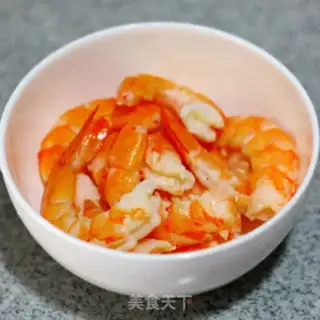 Make Dry shrimp congee step 5