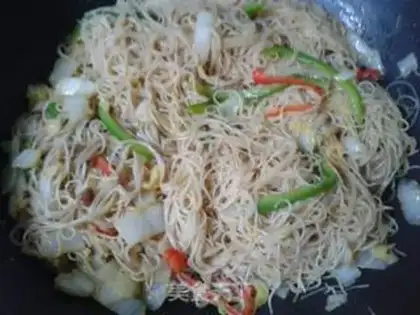 Make Fresh rice powder step 5