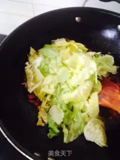 Make Soy cabbage step 7