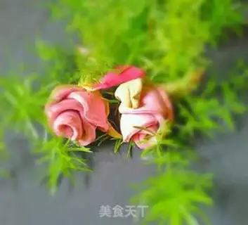 Make "Seven Night Roses." step 17