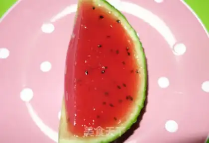 Make Watermelon jelly step 8