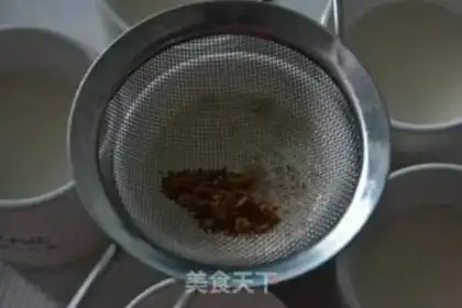 Make Tiramisu the Bean Flower step 8