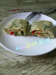 Make Pizza omelet step 5