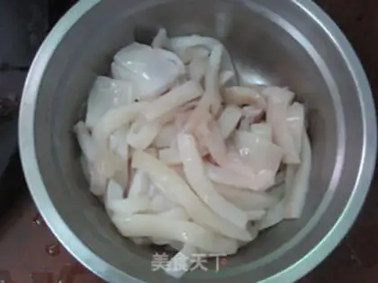Make Fried squid step 1
