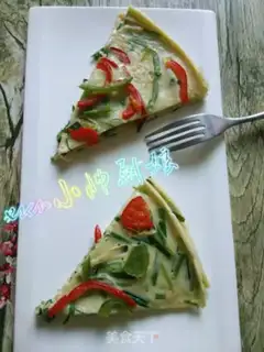 Make Pizza omelet step 6
