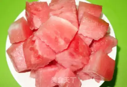 Make Watermelon jam step 0