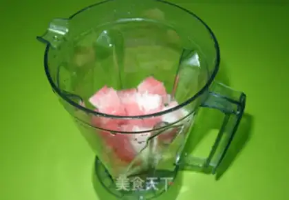 Make Watermelon jam step 1
