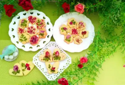 Make Bird-speech cookies step 20