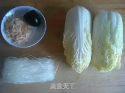 Make Shrimp-skin fan doll food step 0