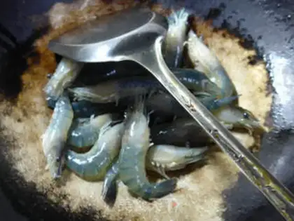 Make Savior shrimp step 2