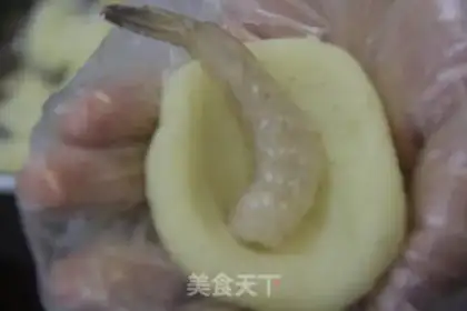 Make Potato shrimp step 5