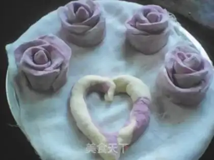 Make Potato roses step 9