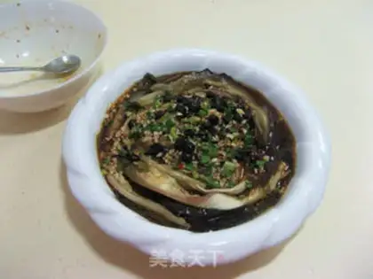 Make The cold hand tore the eggplant step 6