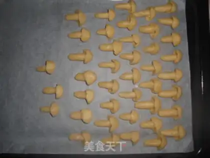 Make Mushroom cookies step 11