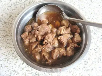 Make Curry beef potatoes step 5