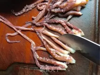 Make Korean spicy squid shaving step 0
