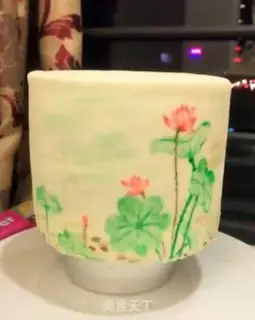 Make Hand-painted sugar cake step 5