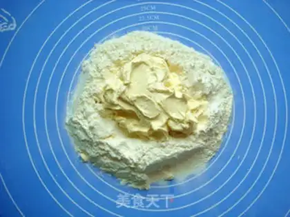 Make Flower butter cookies step 5
