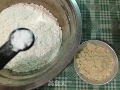 Make Almond peaches step 2