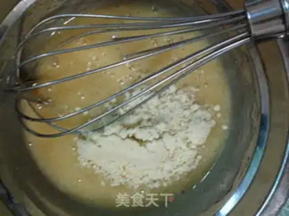 Make Almond peaches step 3