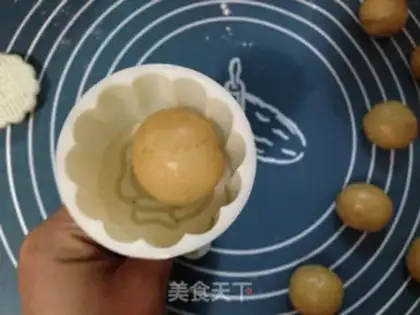 Make Almond peaches step 7