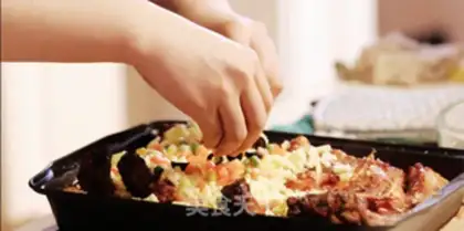 Make Korean cheese roasted ribs step 15