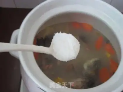 Make Carrot cornfish soup step 9