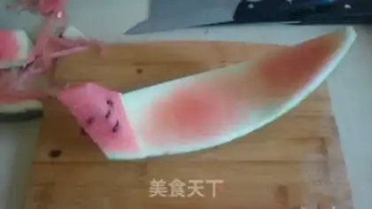 Make The fruit plate step 1