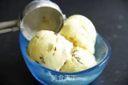 Make Handmade ice cream step 18