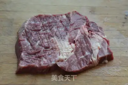 Make Red steak step 1