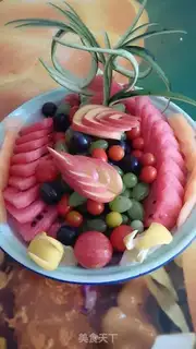 Make The fruit plate step 10