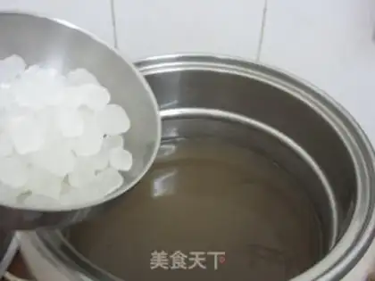 Make Sea belt green bean sugar step 0