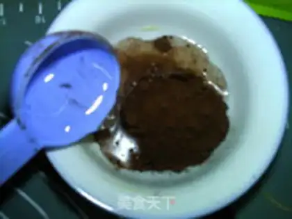 Make Marble, black and wheat toast step 5