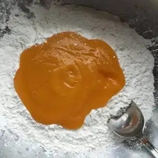 Make Pumpkin rice cake step 3