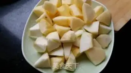 Make A silk apple step 1