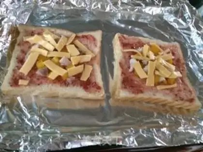 Make Chicken toast step 4