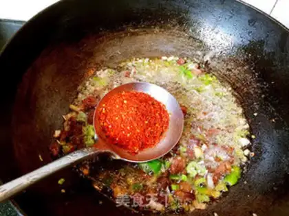 Make A little ramen noodles step 8